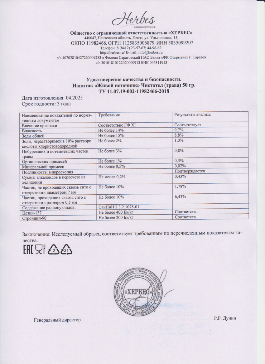 Паспорт №042025